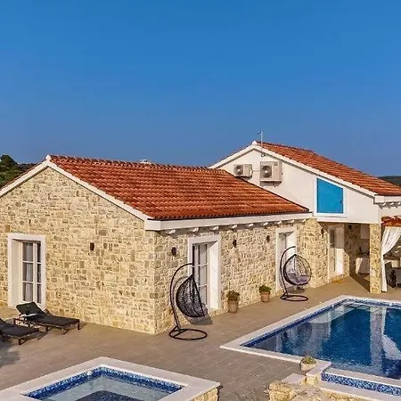 Family Friendly House With A Swimming Pool Cove Kalebova Luka, Rogoznica - 25561 Tatil Evi *